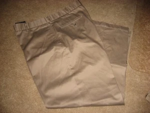 Mens Tan DOCKERS Flat Front Khakis Pants 36 x 29 - Picture 1 of 1
