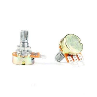 WH148 B1K 2K 5K - B1M Ohm Linear Taper Mono Rotary Potentiometer Panel Pot 3-PIN - Image 1 of 4