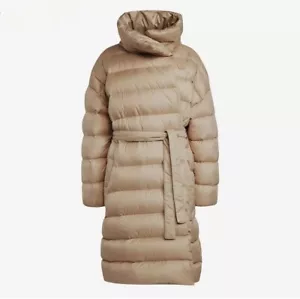 ADIDAS ORIGINALS Fashion Down Beige Coat (Size 12) - Picture 1 of 8