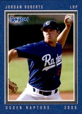 2008 Ogden Raptors Grandstand 21 Jordan Roberts LaBelle Florida FL Baseball Card