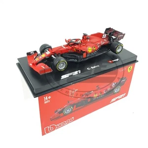 1/43 Coche car Fórmula 1 Ferrari SF21 #55 Carlos Sainz Jr 2021 Burago - Imagen 1 de 5