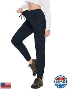 SEVEGO Womens Hiking Pants Tall Inseam 32" Athletic Cargo Pants Lightweight 4 - Picture 1 of 5