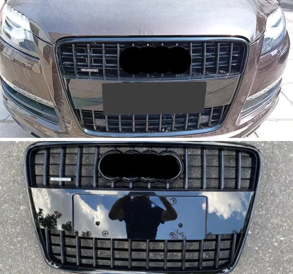 CALANDRE NOIRE BRILLANTE AUDI Q7 SQ7 2006 A 2015 - Imagen 1 de 1