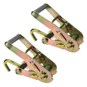 US Cargo Control 2" Ratchet w/Wire Hook - 2 Pack - Picture 1 of 1