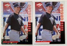 1997-98 Score Platinum Team + Base Card Slava Kozlov #7 Detroit Red Wings