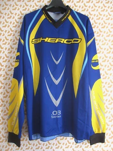 Maillot Sherco Trial Motocross Racing Moto cross Vintage Homme - XL - Foto 1 di 8