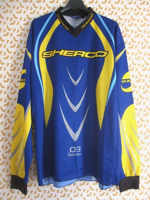 Maillot Sherco Trial Motocross Racing Moto cross Vintage Homme - XL - Photo 1/4
