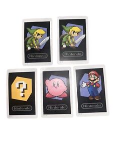Nintendo 3DS AR Cards Augmented Reality Cards  Used Set Of 5 (Zelda Duplicate)
