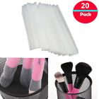 20Pcs Cosmetic Make Up Brush Pen Netting Cover Mesh Sheath Protectors Guards New