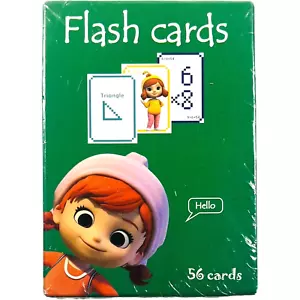 Tarjetas flash multiplicación/formas y colores - Imagen 1 de 5