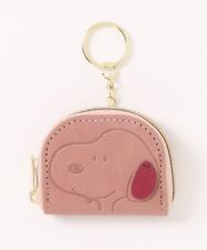Peanuts Accessory Case Snoopy Red Coin Case with Inside Pocket New Japan