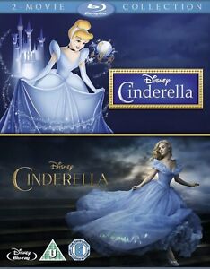 Cinderella - 2 Movie Collection, Original + Live Action - Blu-Ray - New - C