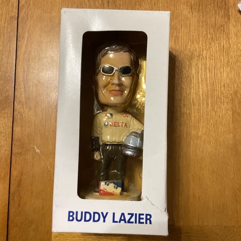 Buddy Lazier Bobble Head Indy 500 Racing IRL Collectible In Original Box Cover
