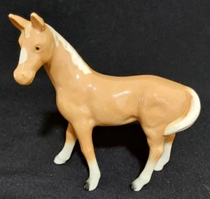 Vintage Beswick? Palomino Pony Horse Figurine 11cm - Picture 1 of 5