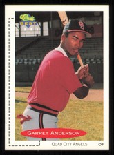 1991 Classic Best #258 Garret Anderson Baseball Card - - Near Mint or Better