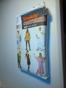 Simplicity 7382 Sewing Pattern Greek Egyptian Scarecrow Flapper Costumes Se S-L - Picture 1 of 1
