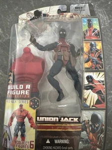 Marvel Legends Union Jack Action Figure NEW 2007 Red Hulk Wave Taped - Picture 1 of 6