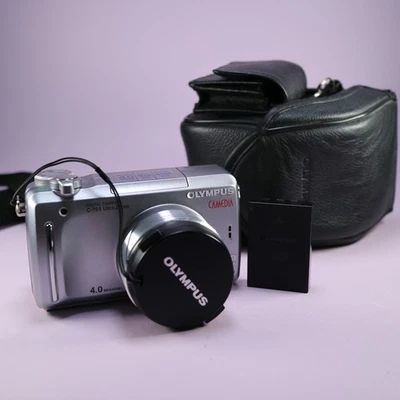 Olympus Digital Camera C-765 Ultra Zoom 4.0MP Silver Tested *Read* - Image 1 of 4