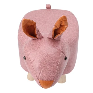 (Pink )Cute Animal Footstool With Soft Padded Cushion And Prevent Slip GH - Picture 1 of 24