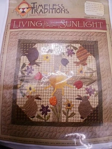 Living In The Sunlight Quilt Muster Norma Whaley Timeless Tradtions NEU 37 x 37 - Bild 1 von 7