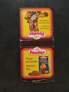 Feudor Vintage Matchbook Cover - Picture 1 of 2