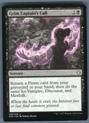 Magic the Gathering MTG Ixalan Grim Captain's Call #108 - Image 1 of 2