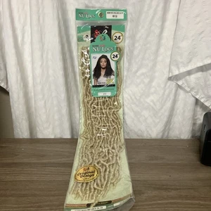 Neu versiegelt Bobbi Boss NU Locs 24 2x blonde Haare Zopf Extensions - Bild 1 von 11