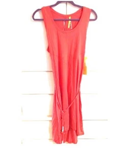 Lolë Dress Womens Casual Dress Coral Size Medium New - Picture 1 of 5