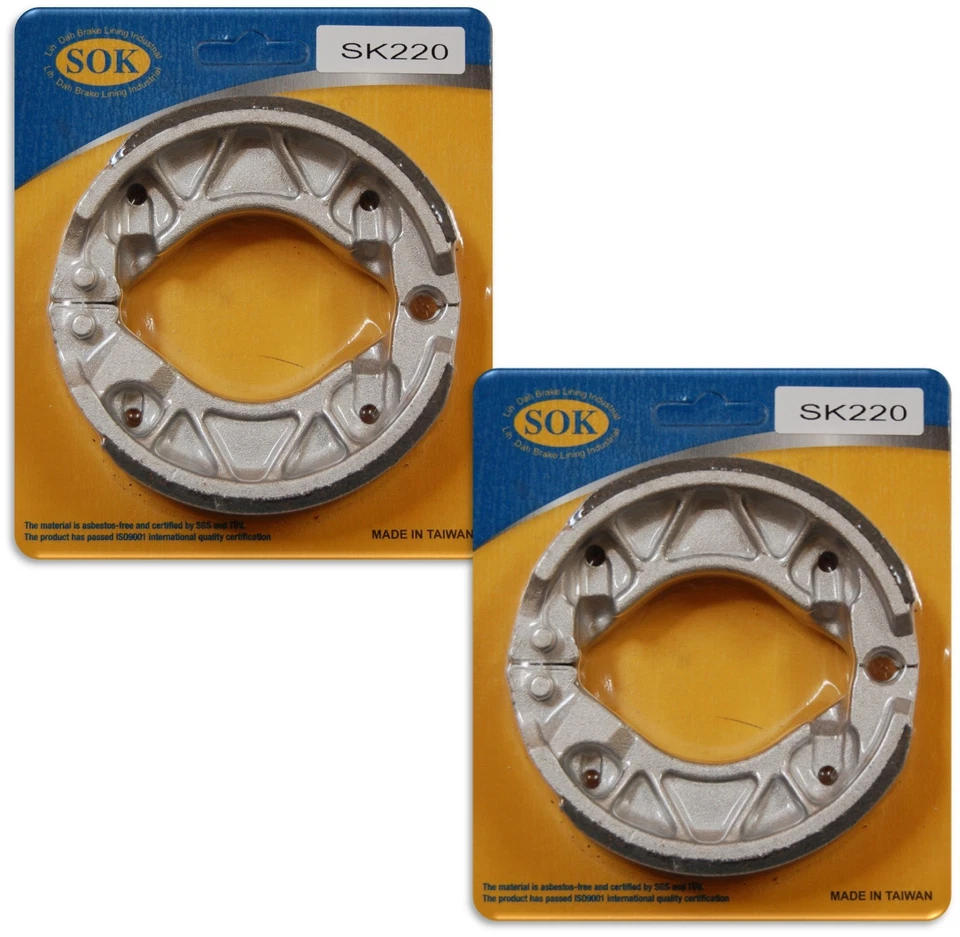 FRONT&REAR BRAKE SHOES fit YAMAHA XC XJ 50 Vino 2001-2017 Vino50 XC50 YJ50 - Image 1 of 1