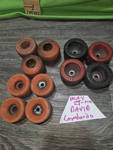 vintage original skateboard wheels lot sims II kryptonics oj II - Bild 1 von 4