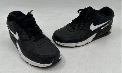Nike Air Max 90 LTR Black White Youth Low Top Sneakers Size 5Y - Image 1 of 4