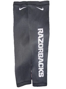 NIKE Arkansas Razorbacks Team Issued Running Arm Sleeves S Gray - DA4454-060 - Picture 1 of 5