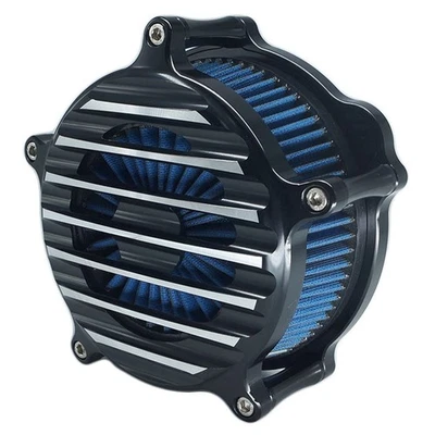 Venturi Air Cleaner Intake Air Filter for Harley Dyna Softail Touring Fitment-B Foto 1 de 4