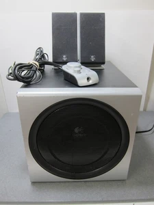 Logitech Z-2300 Computer Speakers THX w/ Subwoofer - TESTED! - Picture 1 of 11