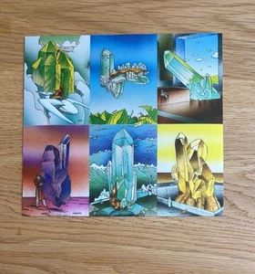 Moebius Crystal Collector Cards (1992) - Complete Set **Uncut** - Picture 1 of 2