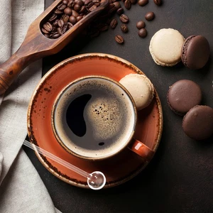 Cucchiaini da tè in vetro con manico lungo 6 pezzi cucchiaini da tavola cucchiaini da caffè trasparenti - Foto 1 di 11