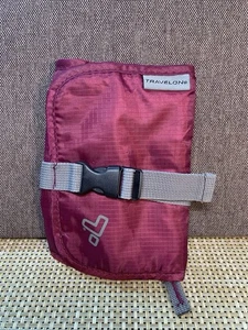 Travelon Travel Pouch for Tech Gear Cords Plum Purple Excellent Condition - Picture 1 of 12