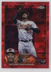 Topps 2023 edición cromo zafiro rojo/5 Anthony Santander #265 - Imagen 1 de 3
