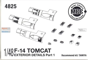 MCC48025 1:48 Mini Craft Collection F-14 Tomcat Exterior Details Set Part 1 - Picture 1 of 5