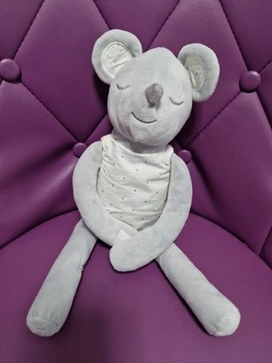 Doudou Souris Grise OBAIBI 35 Cm - Photo 1/2