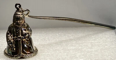 Silver Treasures by Godinger Santa Claus Christmas Candle Snuffer Holiday Gift - Image 1 of 4