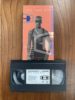MC Hammer Hammerin’ Home VHS 1991 The Legit Hits Capitol Video Music Video Film - Image 1 of 4