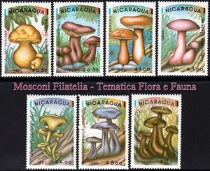 Nicaragua - 1985 - Funghi - serie completa - nuova (MNH) - Picture 1 of 1