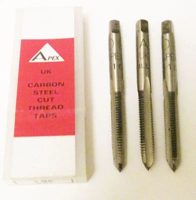 7 BA Carbon Tap Set / Apex British Made! model engineering tools