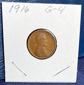 1916-P Lincoln Bronze Wheat Penny - Picture 1 of 2