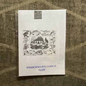 The Craft Collection, Cross Stitch,Fisherman’s Lodge (76285) - Picture 1 of 2