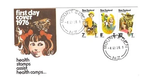 NEW ZEALAND 1976 HEALTH FDC MOUNT EDEN PMK - Picture 1 of 1