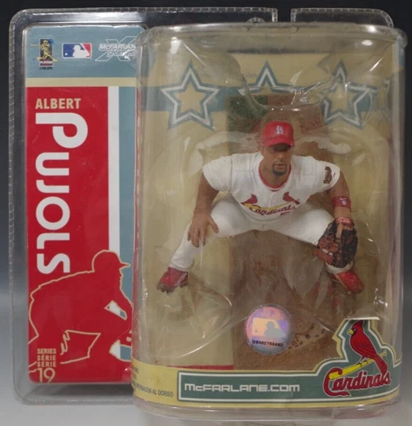 McFARLANE ALBERT PUJOLS ST. LOUIS CARDINALS SERIES 19 FIGURE MLB BASEBALL MIB Cover