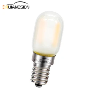 AC220V Screw E12 E14 LED Refrigerator Chandelier Oven Light Bulb Lamp Warm White - Picture 1 of 10