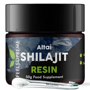 Feel Supreme Altai Shilajit Harz – 50 g reine Naturkraft mit über 80 Spureneleme - Bild 1 von 5